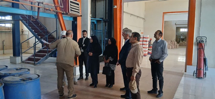بازدید رئیس سازمان حفظ نباتات كشور از مجتمع شی ...