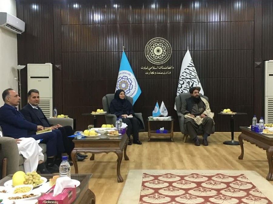 دیدار معاون وزارت صنعت و تجارت افغانستان با مع ...